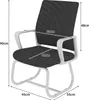 okwish Moderní kancelářská židle/Čalouněná postel s Náhled obrázku produktu 6