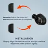 kwmobile 6x Silikonaufsätze für JBL Tune 130 NC TWS - Produktbild-Vorschau 4