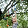 Outsunny Ninja Slackline Set hängende Hindernisse für 5-12 Produktbild-Vorschau 2