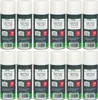 A grid of 12 identical spray cans arranged in two rows of six. Produktbild-Vorschau