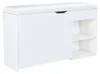 Clinvia Schuhbank mit Stauraum, Flurbank Weiß, 100x30x52cm, Produktbild-Vorschau 17