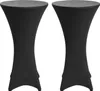 Set di 2 copritavoli Beautissu Stella elasticizzati Ø 80 cm Anteprima dell’immagine prodotto 1
