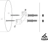 Applique Sopel nera 1xG9x3W in metallo, dimensioni: Anteprima dell’immagine prodotto 5