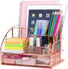 Schreibtisch Organizer Büro Organizer in Roségold Produktbild-Vorschau 1