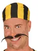 costume da galeotto giallo nero a righe per uomo taglia M - Anteprima dell’immagine prodotto 6