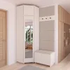 Garderoben-Set Napoli Version 18: Eckschrank mit Produktbild-Vorschau 6