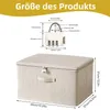 Caja de almacenamiento extra grande con cerradura y Vista previa de la imagen del producto 2