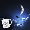 Kaffeebecher mit Pentagramm im gruseligen mystischen Design Produktbild-Vorschau 3