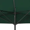 vidaXL Ombrellone da balcone con palo in alluminio verde Anteprima dell’immagine prodotto 13