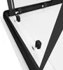 A close-up view of the rollers and frame of a shower enclosure. Produktbild-Vorschau