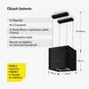Klarstein Velaire stropný digestor 40 cm - energetická Náhľad obrázku produktu 7