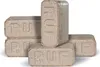 Several RUF briquettes are stacked on a white background. Produktbild-Vorschau