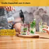 SILBERTHAL Filtre à eau Carafe en verre 2,7 litres - sans Voir les images du produit 2