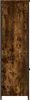 vidaXL Highboard smoke oak 62x36x121,5 cm odvodený drevený Náhľad obrázku produktu 6