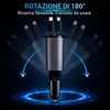 Caricatore per auto estensibile AutoSky 4in1 con funzione Anteprima dell’immagine prodotto 3