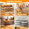 3-Lagiges Abkühlgitter, Stapelbar, Kuchengitter Produktbild-Vorschau 4