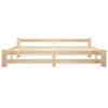 vidaXL Letto in legno massiccio di pino 200x200 cm Anteprima dell’immagine prodotto 7