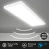 Ultraflache LED Deckenlampe mit Bewegungsmelder - IP44 LED Produktbild-Vorschau 2