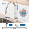 Cecipa MAX ausziehbare Küchenarmatur, Hochdruck Wasserhahn Produktbild-Vorschau 8