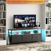 Fortuna Lai TV-Schrank 137 cm mit LED-Beleuchtung, 3 Produktbild-Vorschau 6