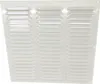 Lüftungsgitter LG-4040 W Zuluft Abluftgitter Alu Weiß 400 x Produktbild-Vorschau 2