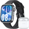 Watch Fit 4, schwarzes Gehäuse mit schwarzem Produktbild-Vorschau 1