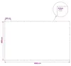 vidaXL Bâche plate avec œillets, verte, 6 x 10 m, 90 g/m², Voir les images du produit 7