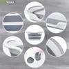 Collage of close-up shots and a central image of a collapsible basin. Voir les images du produit