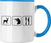 Trendation - Jäger Tasse Geschenk Eat Sleep Jagen Repeat Produktbild-Vorschau 1