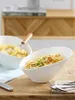 DOWAN 769 ML abgeschrägten Salatschüsseln von 2 Packungen - Produktbild-Vorschau 2
