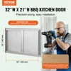 Prístupové dvierka na gril VEVOR, 914 x 534 mm, dvojité Náhľad obrázku produktu 2