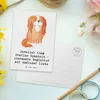 Mr. & Mrs. Panda Postkarte Cavalier King Charles Spaniel Produktbild-Vorschau 3