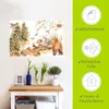 ARTland Wandbild, selbstklebend Die Tiere des Waldes Größe: Produktbild-Vorschau 2