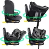 Kindersitz drehbar 360° mit ISOFIX und Liegefunktion Produktbild-Vorschau 3