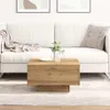 vidaXL Couchtisch Artisan-Eiche 55 x 55 x 31 cm Produktbild-Vorschau 3