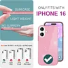 NALIA Lesklé pouzdro pro iPhone 16 – Třpytivý vzhled a Náhled obrázku produktu 4