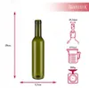 Set van 70 bruine glazen flessen van 375 ml, geschikt voor Productafbeelding-voorbeeld 4