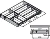 Blum Orga-Line Besteckeinsatz Facheinteilung Set Produktbild-Vorschau 2