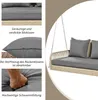Merax Hollywoodschaukel aus Polyrattan, 2-Sitzer Produktbild-Vorschau 5