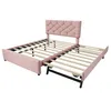 STILVORA letto imbottito 140x200cm con materasso letto per Anteprima dell’immagine prodotto 11