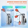 VEVOR pompa per acque reflue 1300W pompa da giardino 230V Anteprima dell’immagine prodotto 13