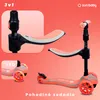 Dětská balanční tříkolka 3v1 LED Flash meruňka Sun Baby Náhled obrázku produktu 10