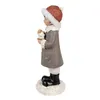 Clayre & Eef Figura Bambino 14 cm Poliresina grigia Anteprima dell’immagine prodotto 2