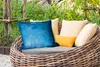 MuchoWow® Outdoor Kissen - Beton - Blau - Vintage - Produktbild-Vorschau 3