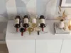 Wohnling Design Weinregal aus Aluminium Flaschenregal für 9 Produktbild-Vorschau 7