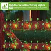 Solar Efeu Lichterkette Aussen, 5M 50LED Lichterkette, 8 Produktbild-Vorschau 2