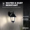 Ledvion - LED Wandleuchte - Classic Vela - schwarz - E27 -  Produktbild-Vorschau 2