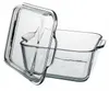Borcam Backform quadratisch mit Glasdeckel, Ofen & Airfryer Produktbild-Vorschau 1