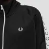Fred Perry Track Jacket Czarny Podgląd zdjęcia produktu 3
