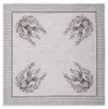 Clayre & Eef Set di 6 tovaglioli in cotone 40x40 cm Beige Anteprima dell’immagine prodotto 2